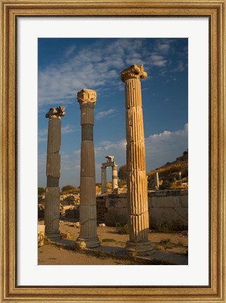 Framed Ruins of Roman Times, Ephesus, Turkey Print