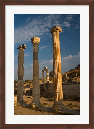 Framed Ruins of Roman Times, Ephesus, Turkey Print