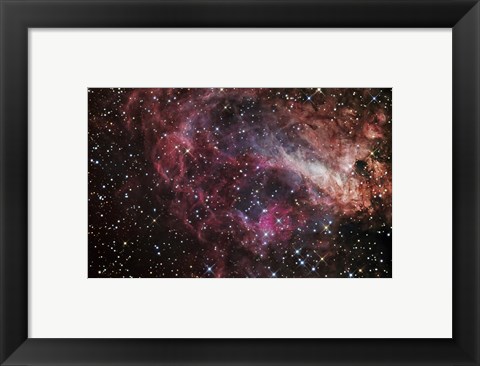 Framed Omega Nebula Print