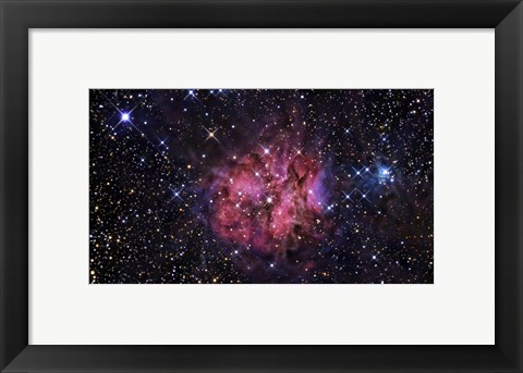 Framed Cocoon Nebula Print