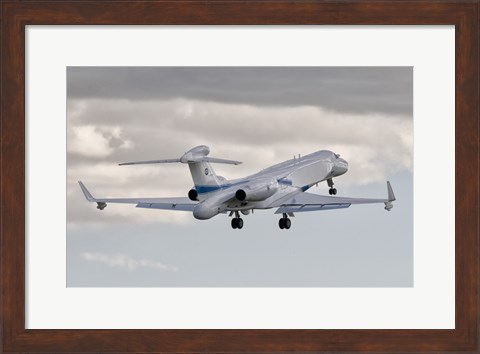 Framed Gulfstream G550 Eitam of the Israeli Air Force Print