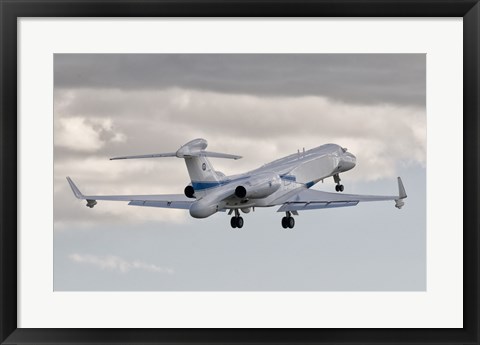 Framed Gulfstream G550 Eitam of the Israeli Air Force Print
