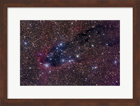 Framed Dark Tower, Cometary Globule in Scorpius Print