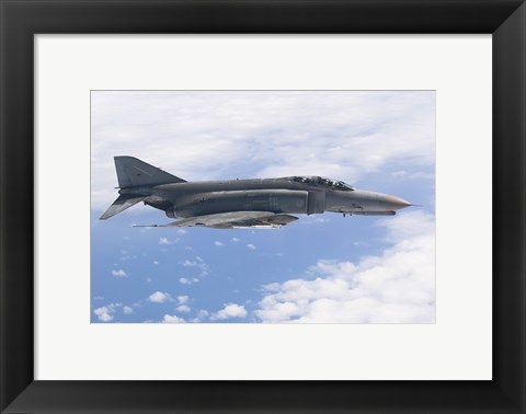 Framed Luftwaffe F-4F Phantom Print