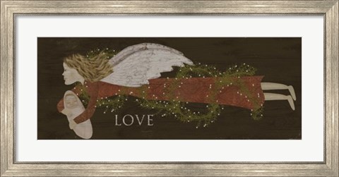 Framed Angel Love Print