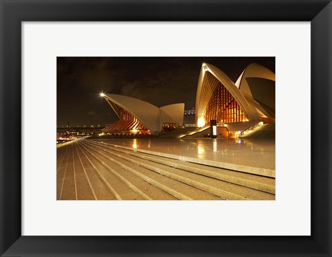 Framed Australia, New South Wales, Sydney Opera House Print