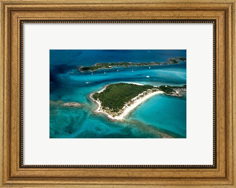 Framed Exumas, Bahamas Print