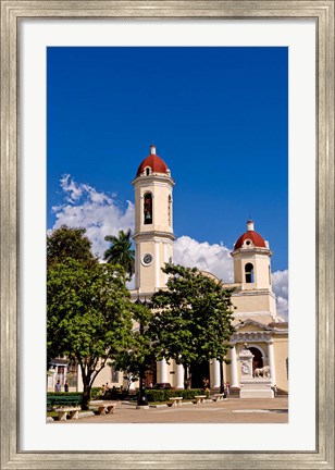 Framed Immaculate Conception Cathedral, Cienfuegos Cuba Print