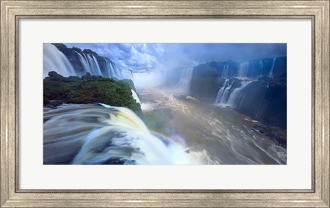 Framed Igwacu River, Brazil Print