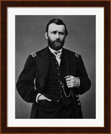 Framed General Ulysses S Grant (standing portrait) Print