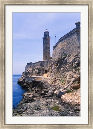 Framed El Morro Fortress, La Havana, Cuba Print