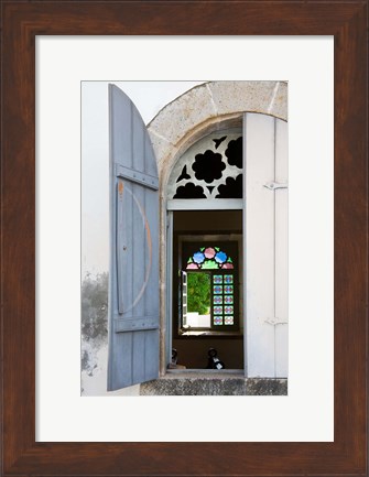 Framed 17th Century Church, Case-Pilote, Martinique, French Antilles, West Indies Print