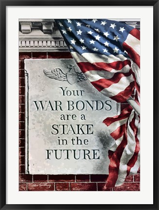 Framed Your War Bonds Print