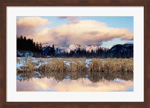 Framed Vermillion Lake, Banff National Park, Alberta Print