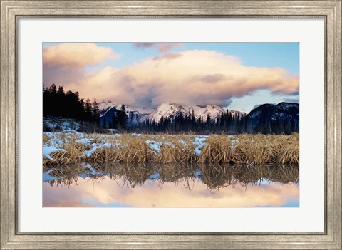 Framed Vermillion Lake, Banff National Park, Alberta Print