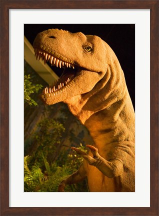 Framed Royal Tyrrell Museum of Palaeontology, Drumheller, Alberta, Canada Print