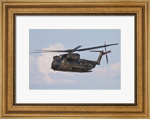 Framed CH-53GS of the German Army Print