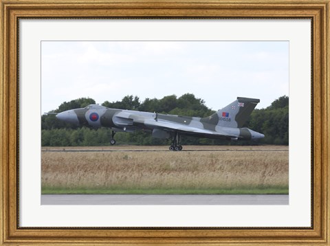 Framed Avro Vulcan Bomber of the Royal Air Force Print