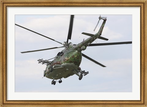 Framed Slovak Air Force Mi-17 Print