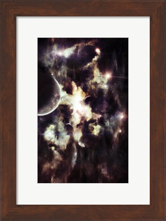 Framed Parallel Universe so Thin you&#39;re able to See the Other Side Print