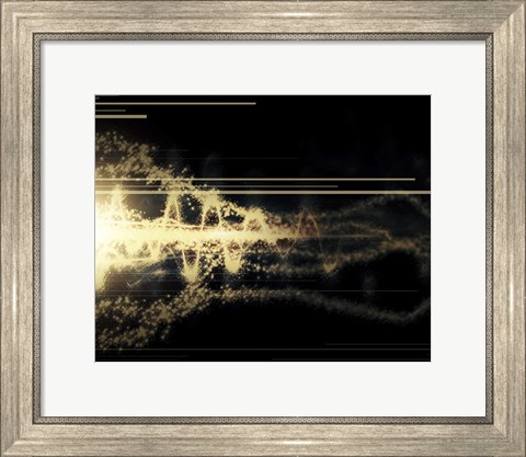 Framed Burst of Energy Forms into Powerful Beam ofLight Print