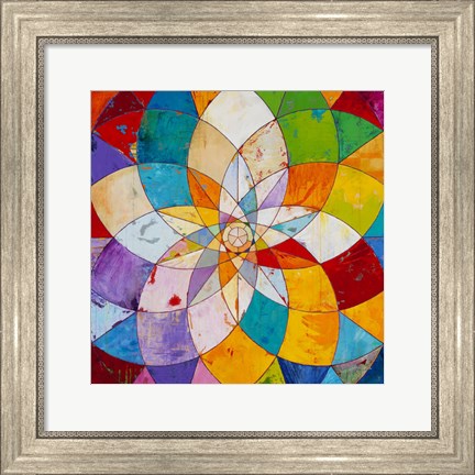 Framed Kaleidoscopic Print