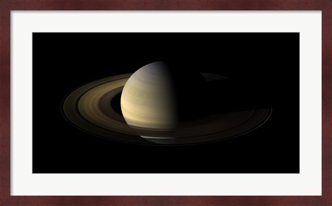 Framed Saturn Equinox Print