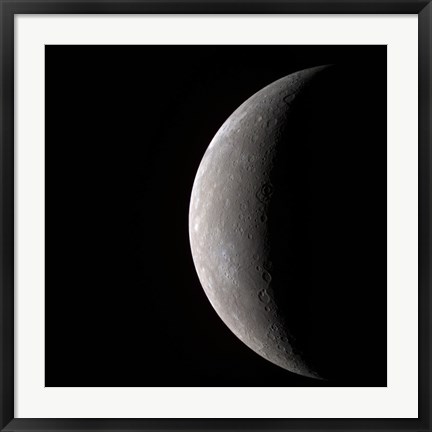 Framed Planet Mercury 3 Print