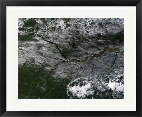 Framed Brazilian Amazon River Print