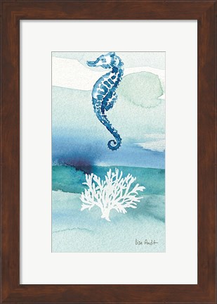 Framed Sea Life VIII no Border Print