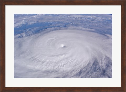 Framed Typhoon Longwang Print