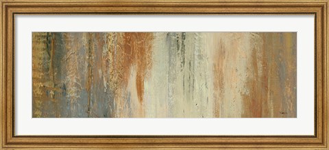 Framed Siena Abstract Panel I Print