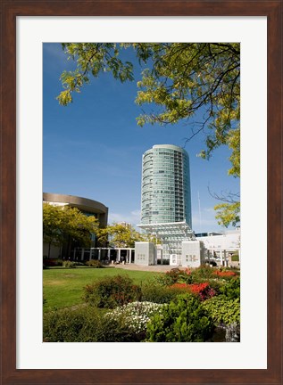 Framed Burnaby, suburb of Vancouver, British Columbia, Canada Print