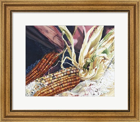Framed Indian Corn Print