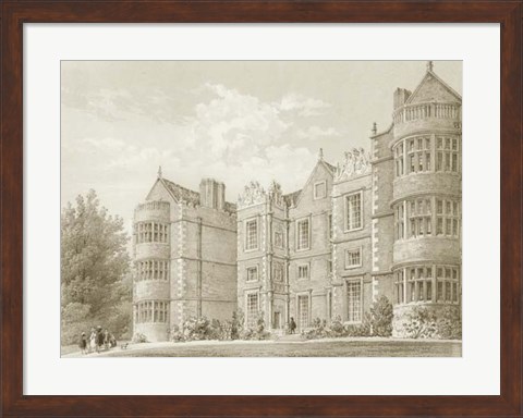 Framed Burton Agnes, Yorkshire Print