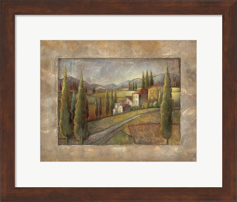 Framed Tuscan Sun II Print