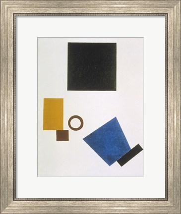 Framed Suprematism: Self-Portrait in Two Dimensions, 1915 Print