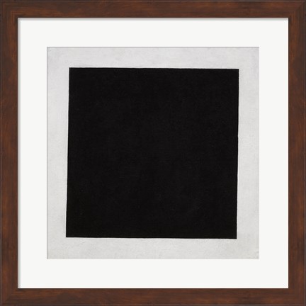 Framed Black Square, c. 1923 Print