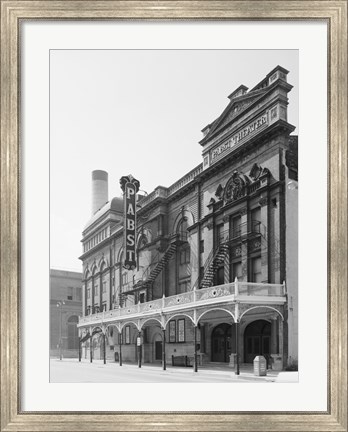 Framed Pabst Theater, 144 East Wells Street, Milwaukee, Milwaukee County, WI Print