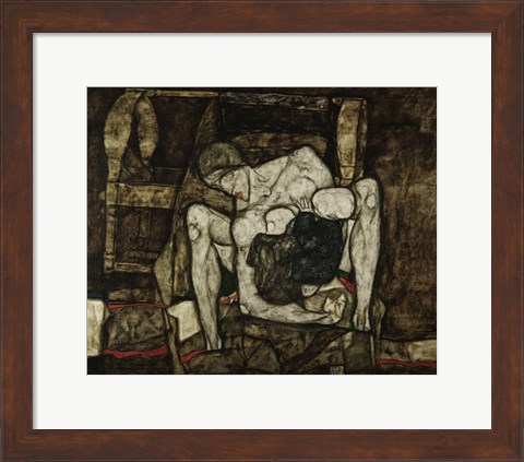 Framed Mother, 1914 Print