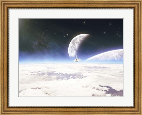 Framed NASA Spacecraft Print