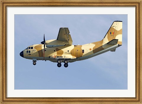 Framed Alenia C-27J Spartan of the Chadian Air Force Print
