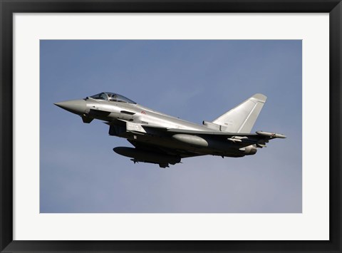 Framed Eurofighter Typhoon 2000 Print