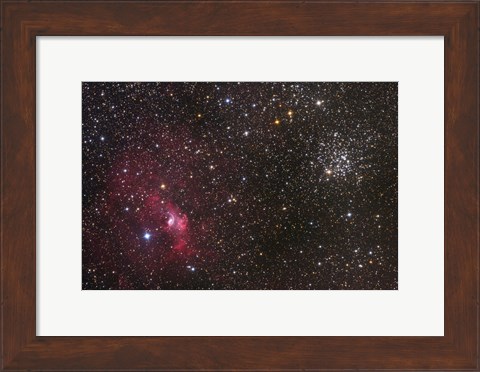 Framed Bubble Nebula Print