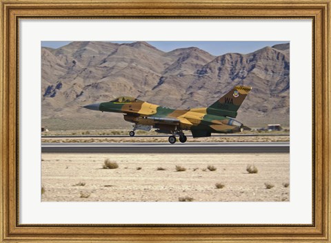 Framed US Air Force F-16 Print