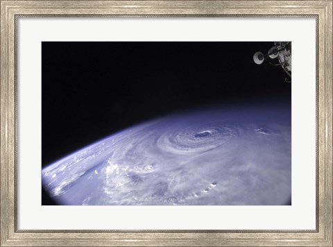 Framed Hurricane Ivan Print
