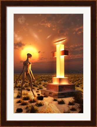 Framed Roswell, New Mexico Print