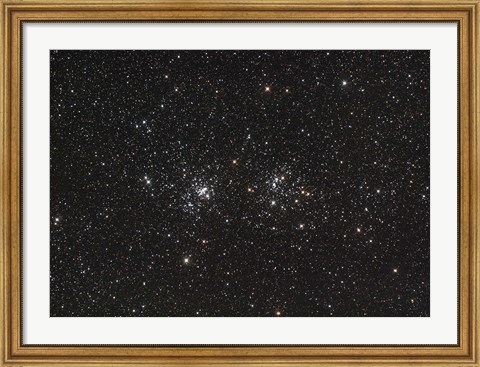 Framed Double Cluster in Perseus Print