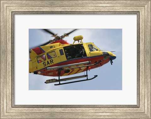 Framed AB-412 Tweety Helicopter Print