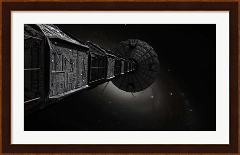 Framed Starship Print